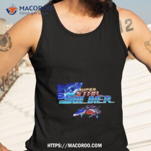 Super Star Soldier Turbografx 16 Title Screen Shirt 3 super star soldier turbografx 16 title screen shirt tank top 3