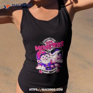 support your local vampire blood donation shirt tank top 2