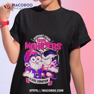 Support Your Local Vampire Blood Donation Shirt