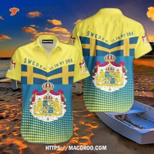 Sweden Is In My Dna Aloha Hawaiian Shirt