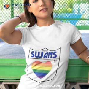 sydney swans 2023 aflw adults pride shirt tshirt 1