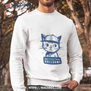 take meow t to the ballgame 2023 ceramic shirt sweatshirt