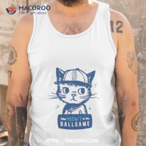 take meow t to the ballgame 2023 ceramic shirt tank top