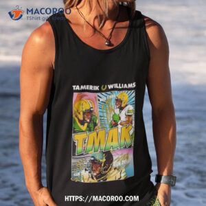 tamerik williams run tmak art poster design shirt tank top