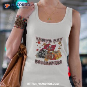 Tampa Bay Buccaneers Fall Helmet Pumpkin Shirt 2 tampa bay buccaneers fall helmet pumpkin shirt tank top 4