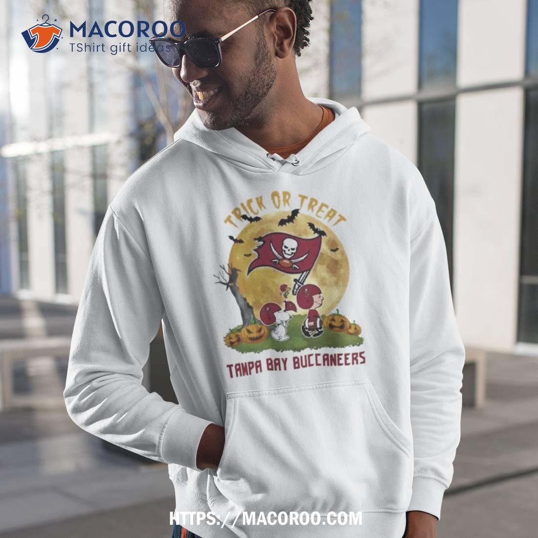 Tampa Bay Buccaneers Snoopy Charlie Brown And Woodstock Trick Or Treat Halloween 2023 Shirt Tampa Bay Buccaneers Snoopy Charlie Brown And Woodstock Trick Or Treat Halloween 2023 Shirt