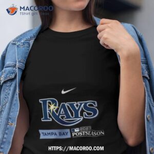 Tampa Bay Rays Nike 2023 Postseason Authentic Collection Dugout Shirt Tampa Bay Rays Nike 2023 Postseason Authentic Collection Dugout Shirt