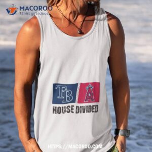 tampa bay rays vs los angeles angels house divided shirt tank top