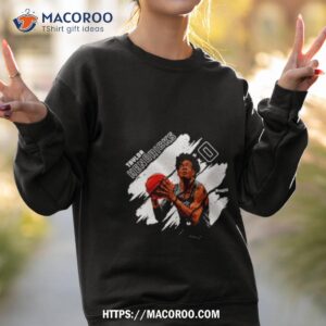 Taylor Hendricks Utah Stripes Basketball Shirt 3 taylor hendricks utah stripes basketball shirt sweatshirt 2