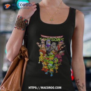 Teenage Mutant Ninja Simpsons Crossover Turtle 2023 Shirt