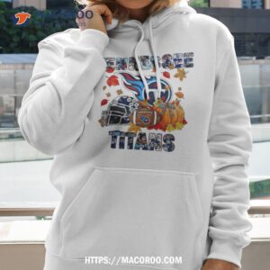 Tennessee Titans Fall Helmet Pumpkin Shirt
