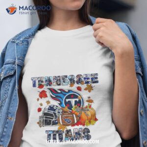 Tennessee Titans Fall Helmet Pumpkin Shirt