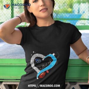 tennessee titans heart diamonds titans up shirt tshirt 1