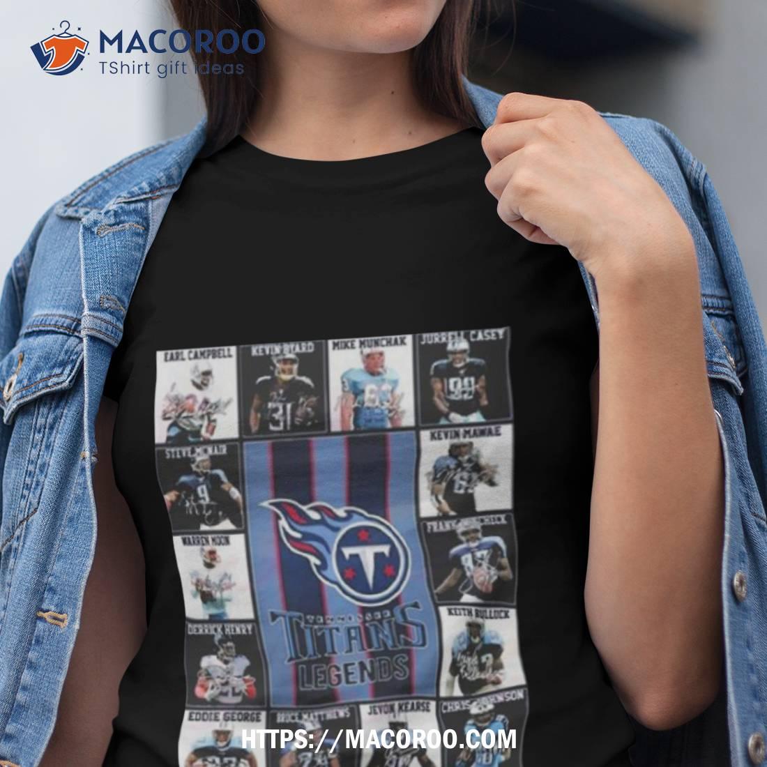 Tennessee Titans Legends Players 2023 Signatures Shirt