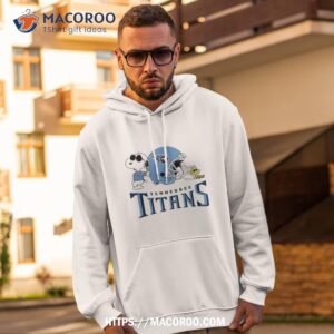 Tennessee Titans Snoopy And Woodstock Football Helmet Logo Shirt 1 tennessee titans snoopy and woodstock football helmet logo shirt hoodie 2