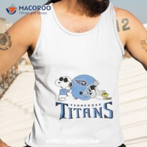 Tennessee Titans Snoopy And Woodstock Football Helmet Logo Shirt 3 tennessee titans snoopy and woodstock football helmet logo shirt tank top 3