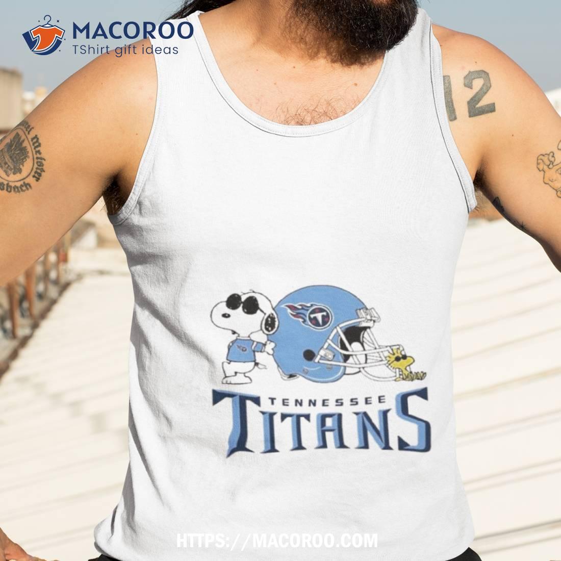 Tennessee Titans Snoopy And Woodstock Football Helmet Logo Shirt Tennessee Titans Snoopy And Woodstock Football Helmet Logo Shirt