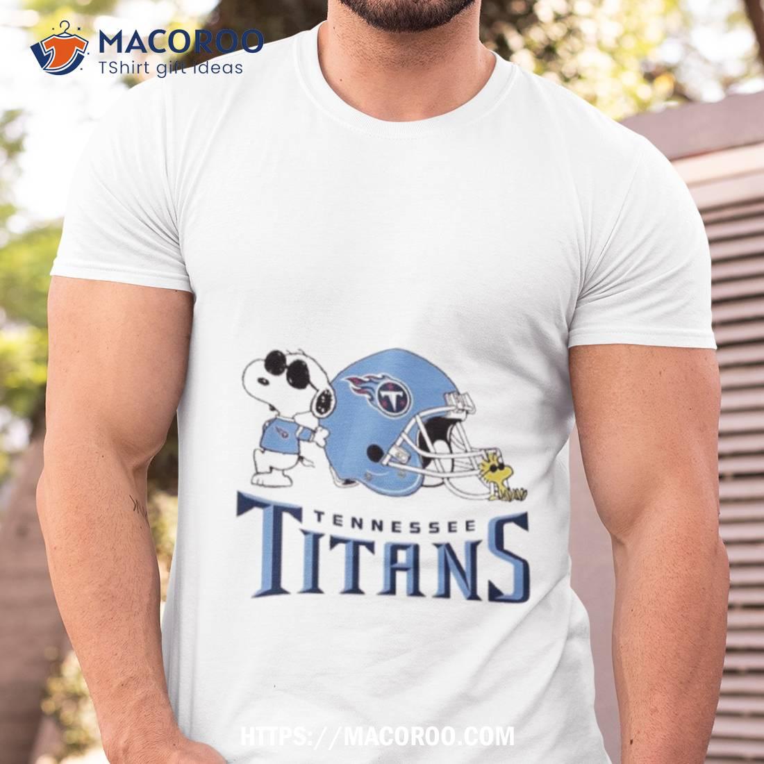Tennessee Titans Snoopy And Woodstock Football Helmet Logo Shirt Tennessee Titans Snoopy And Woodstock Football Helmet Logo Shirt