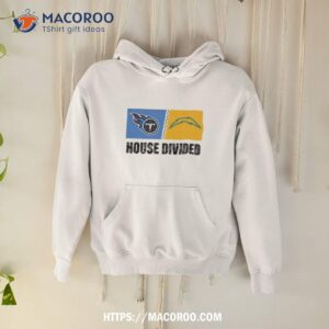 Tennessee Titans Vs Los Angeles Chargers House Divided Shirt