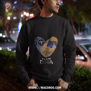 Tennessee Titans Vs Memphis Tigers Heart It’s In My Dna 2023 Shirt 2 tennessee titans vs memphis tigers heart it s in my dna 2023 shirt sweatshirt