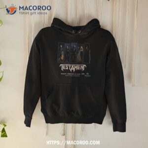 Testament Show At Mashantucket Ct The Great Cedar Showroom At Foxwoods February 18 2024 Testament Legions Shirt