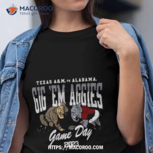 Texas A&m Aggies Vs Alabama Crimson Tide Gig ‘em Aggies Game Day 2023 Shirt