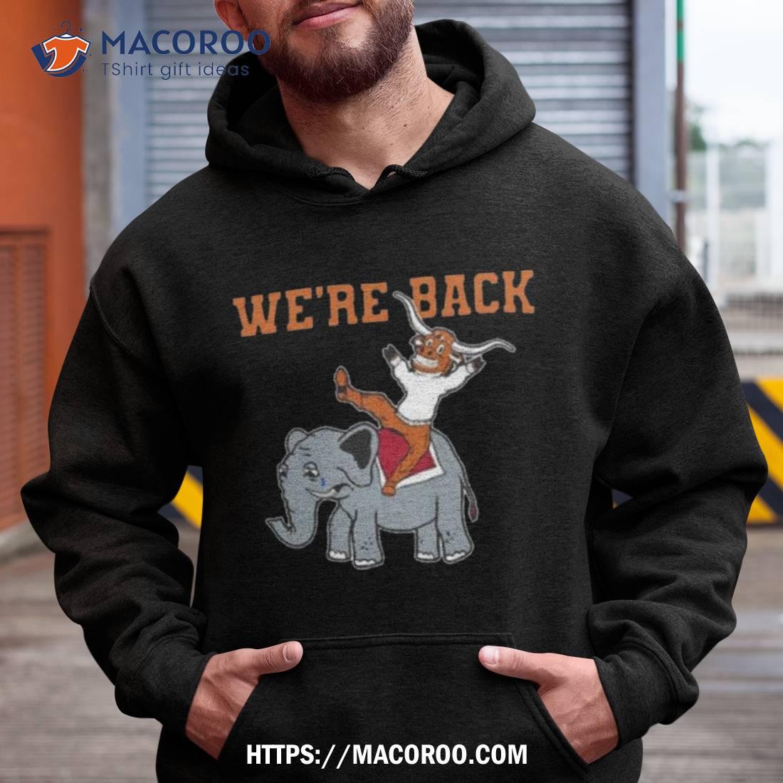 Texas Longhorns Baseball We’re Back Shirt Texas Longhorns Baseball We’re Back Shirt