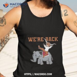 Texas Longhorns Baseball We’re Back Shirt 3 texas longhorns baseball we re back shirt tank top 3