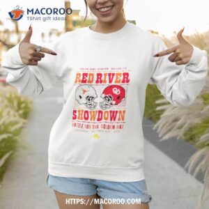 Texas Longhorns Vs Oklahoma Sooners 2023 Red River Showdown Shirt 3 texas longhorns vs oklahoma sooners 2023 red river showdown shirt sweatshirt 1