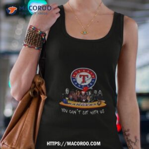 texas rangers horror movie characters you can t sit with us shirt tank top 4