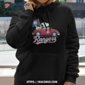 Texas Ranges Snoopy Driver Car Shirt