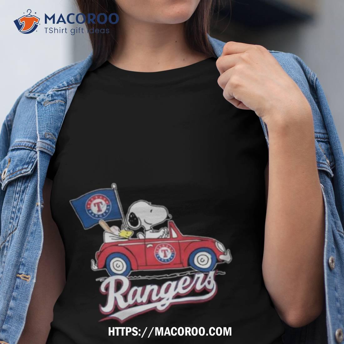 Texas Ranges Snoopy Driver Car Shirt Texas Ranges Snoopy Driver Car Shirt