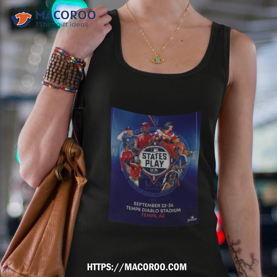 The 2023 Mlb States Play Arrives In Tempe Az At Tempe Diablo Stadium Shirt The 2023 Mlb States Play Arrives In Tempe Az At Tempe Diablo Stadium Shirt
