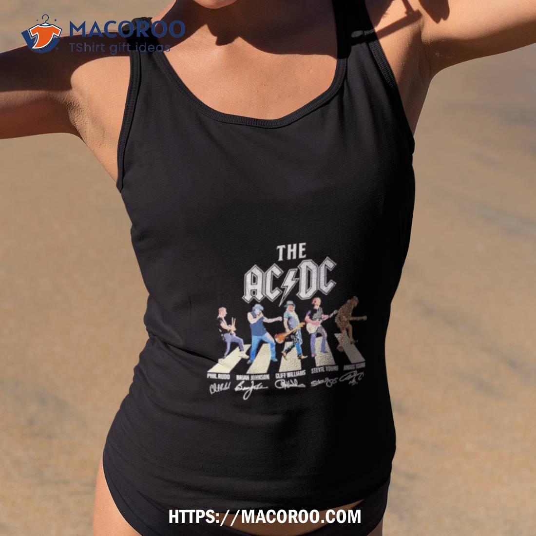 The Ac Dc Band Abbey Road Signatures Shirt