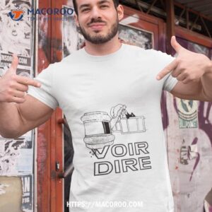 The Alchemist’s Sentry Earl Voir Dire Text Design Shirt
