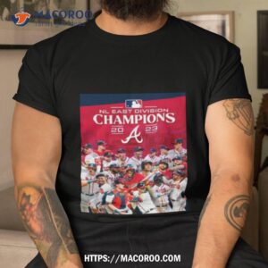 The Atlanta Braves Are 2023 Nl East Champions Shirt