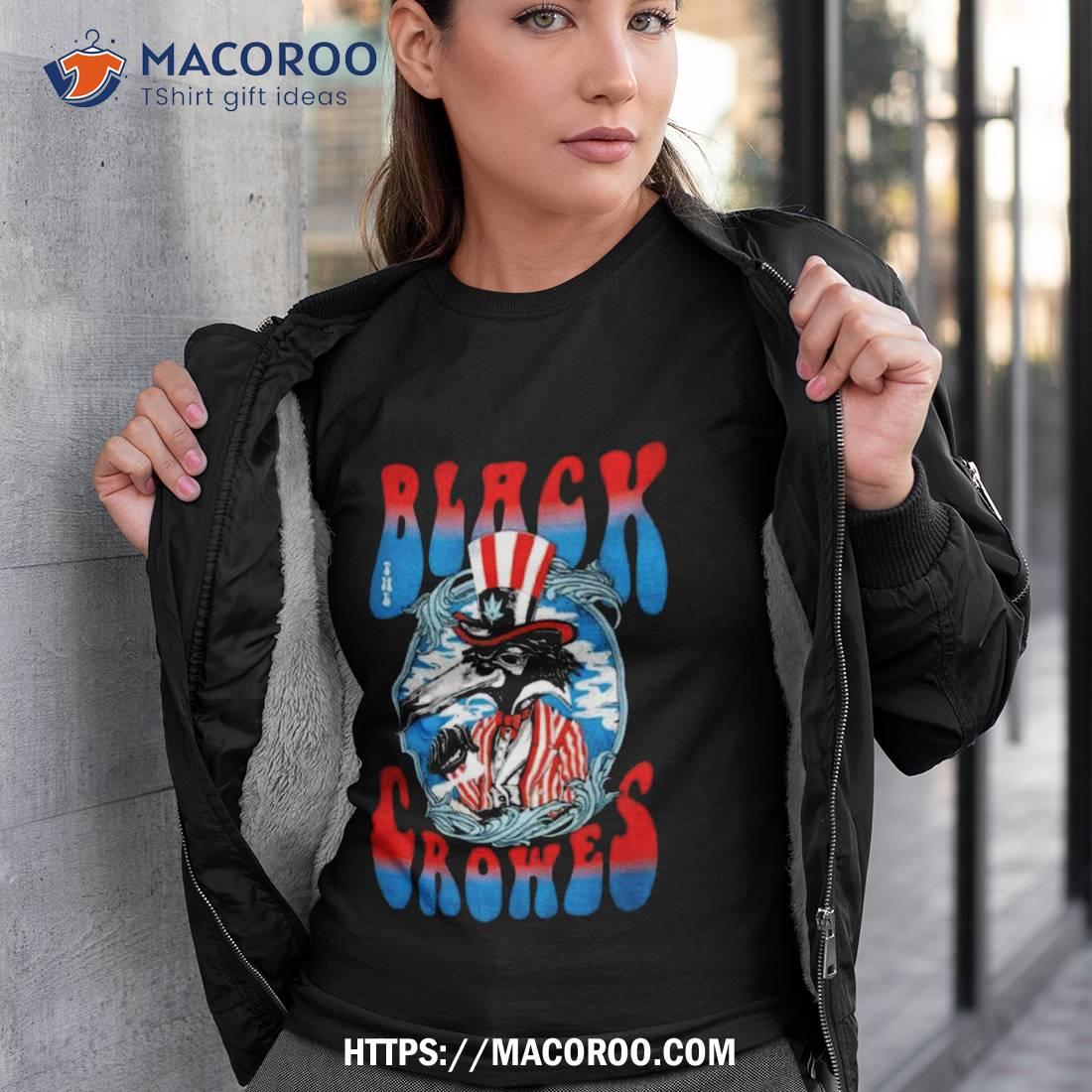 The Black Crowes Official Store Uncle Sam Crowe Shirt The Black Crowes Official Store Uncle Sam Crowe Shirt