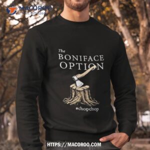 the boniface option chopchop shirt sweatshirt