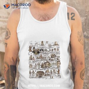 the caerbannog tapestry shirt tank top
