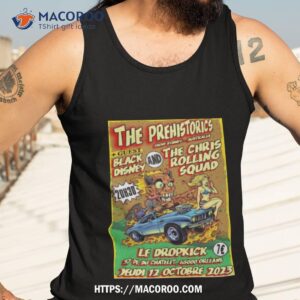 the chris rolling squad the prehistoric black disney 2023 shirt tank top 3