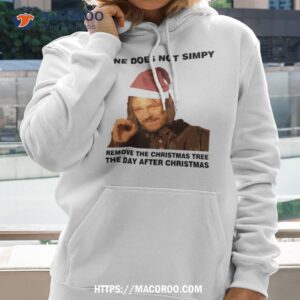 the christmas tree the day after christmas shirt hoodie 2