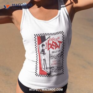the english beat band belly up november 03 and 04 2023 art poster design shirt tank top 2