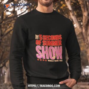 the five seconds summer show world tour shirt sweatshirt