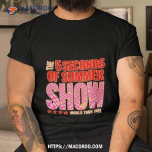 The Five Seconds Summer Show World Tour Shirt