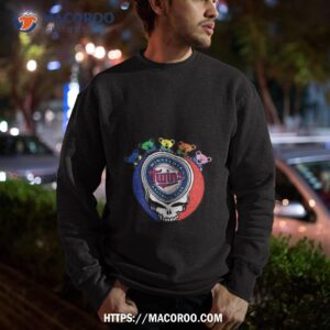 the grateful dead mixed minnesota twins 2023 shirt sweatshirt