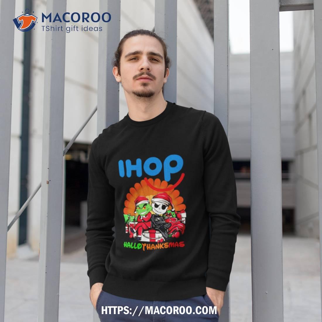 The Grinch Ihop Hallothanksmas 2023 Shirt The Grinch Ihop Hallothanksmas 2023 Shirt