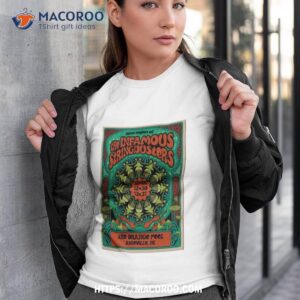 The Infamous Stringdusters Asheville Nc Tour Dec 2023 Art Poster Shirt