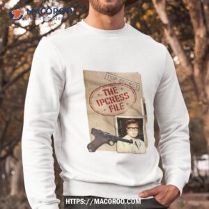 the ipcress file shirt sweatshirt