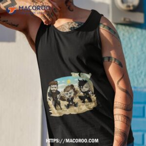 The Last Kingdom Chibi Finan Uhtred Sihtric Shirt 3 the last kingdom chibi finan uhtred sihtric shirt tank top 1