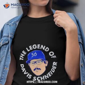 Davis Schneider Toronto Blue Jays Baseball Shirt: Show Your Support for the  Next Great Legend - Shibtee Clothing